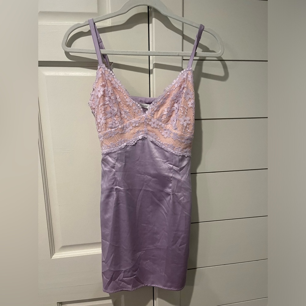 More To Come lilac mini dress NWT!!!